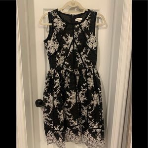 Calvin Klein fit and flare dress size 2